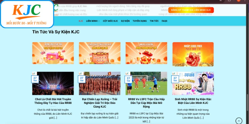 Các sự kiện tặng quà cực chất của KJC