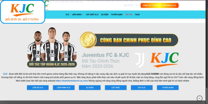 Đại sứ Juventus đồng hành cùng liên minh KJC